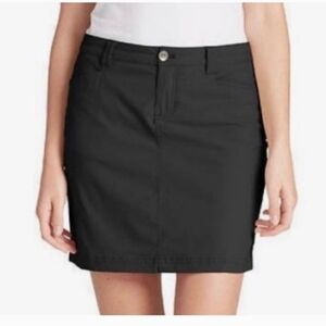 NWT Eddie Bauer Adventurer 2.0 Skort  Size 16 Color Black